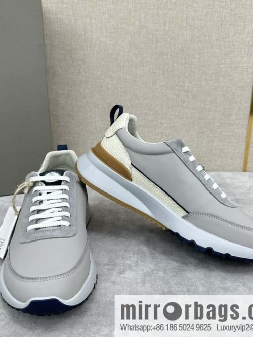 💋💍BC New Brunello Cucinell * Color Mix Knitted Low Top Sneakers