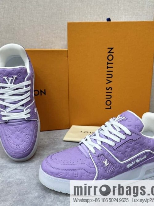 💋💍L new product TRAINER sports shoes series LV TRAINER sports shoes