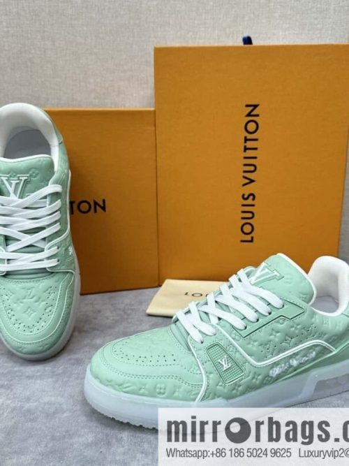 💋💍L new product TRAINER sports shoes series LV TRAINER sports shoes