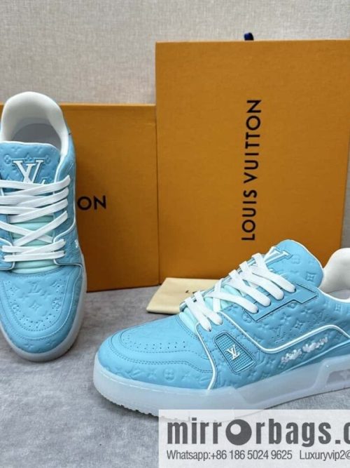 💋💍L new product TRAINER sports shoes series LV TRAINER sports shoes