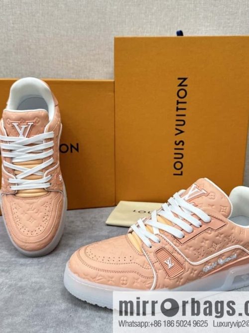 💋💍L new product TRAINER sports shoes series LV TRAINER sports shoes