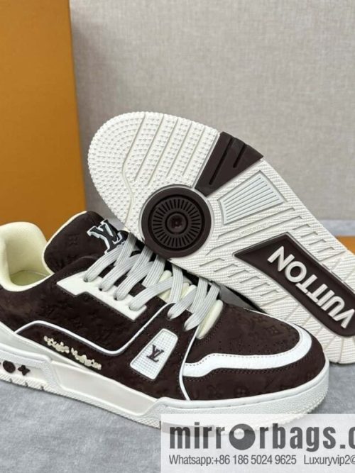 💋💍L new product TRAINER sports shoes series LV TRAINER sports shoes 1ACR5X