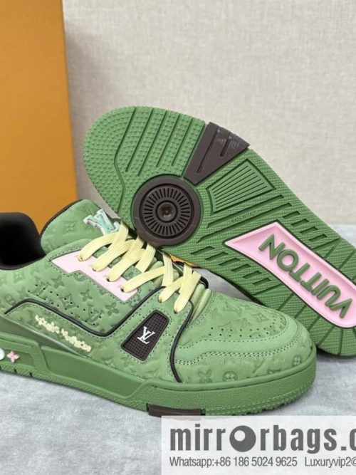 💋💍L new product TRAINER sports shoes series LV TRAINER sports shoes 1ACR6C