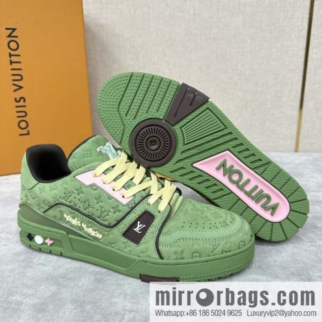 💋💍L new product TRAINER sports shoes series LV TRAINER sports shoes 1ACR6C