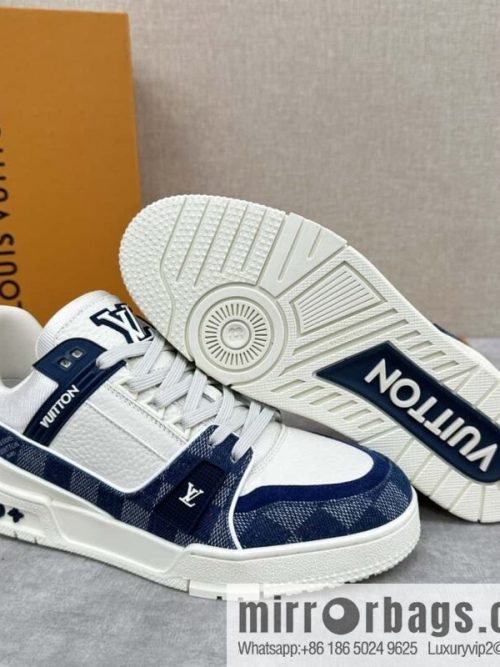 💋💍L new product TRAINER sports shoes series LV TRAINER sports shoes 1AC2AP