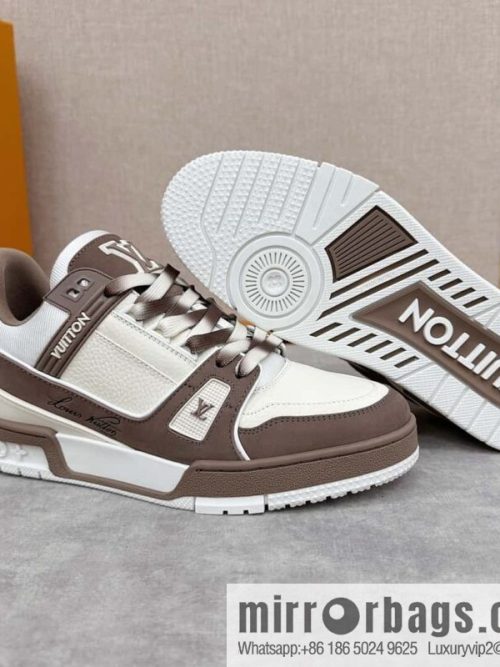 💋💍L new products L * V Louis~ new products of the season are on the shelves TRAINER series sports shoes 1ACWBX