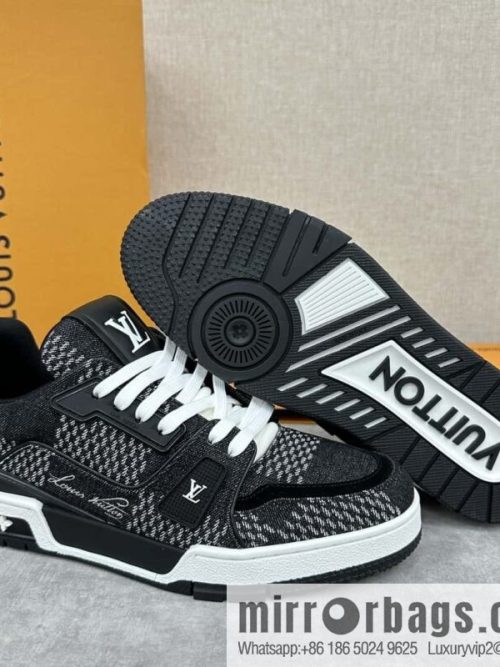 💋💍L new products L * V Louis~ new products of the season are on the shelves TRAINER series sports shoes 1AD6DX