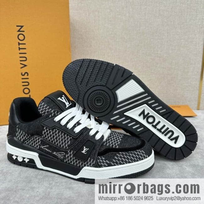 💋💍L new products L * V Louis~ new products of the season are on the shelves TRAINER series sports shoes 1AD6DX