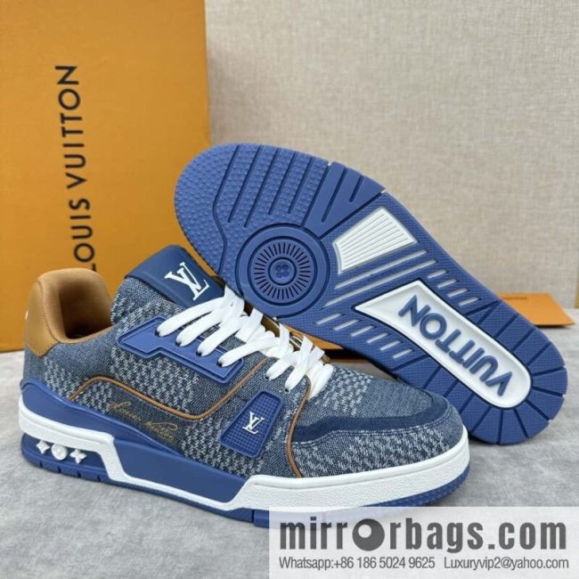 💋💍L new products L * V Louis~ new products of the season are on the shelves TRAINER series sports shoes 1AD6DI