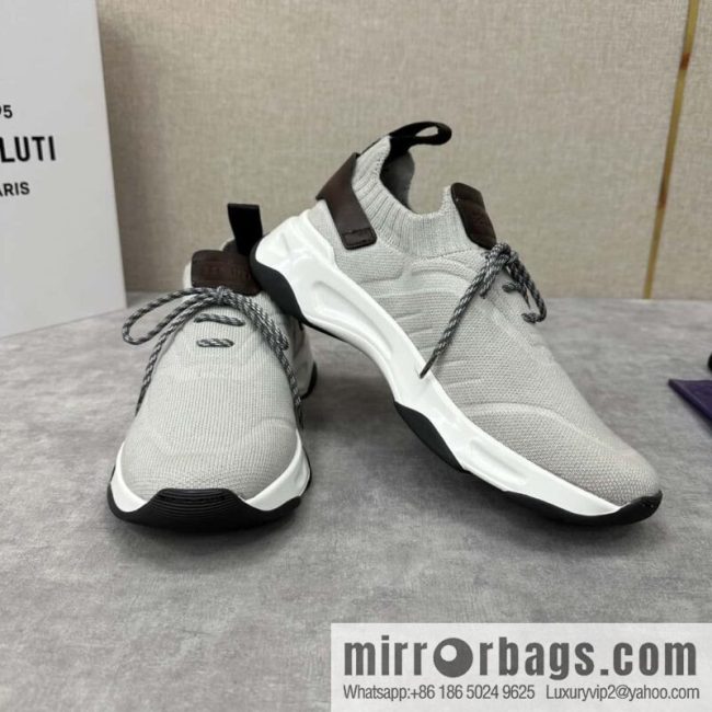 💋💍Berlut\'s new Shadow fly-knit sneakers