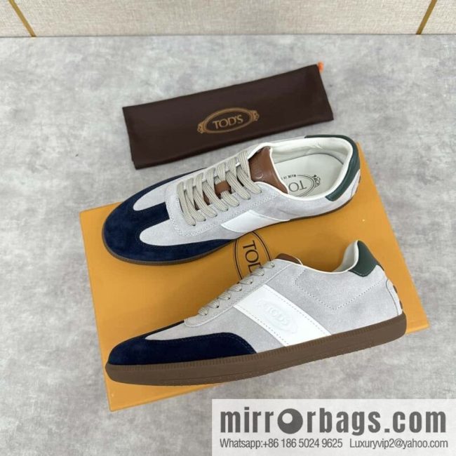 💋💍TOD * S Todd-S, new products on the shelves Tabs suede leather casual sneakers board shoes