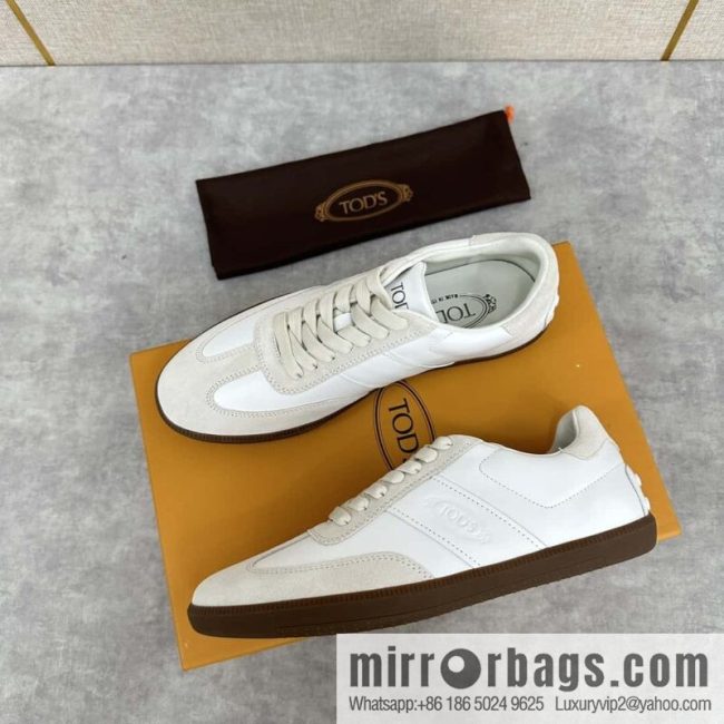 💋💍TOD * S Todd-S, new products on the shelves Tabs suede leather casual sneakers board shoes