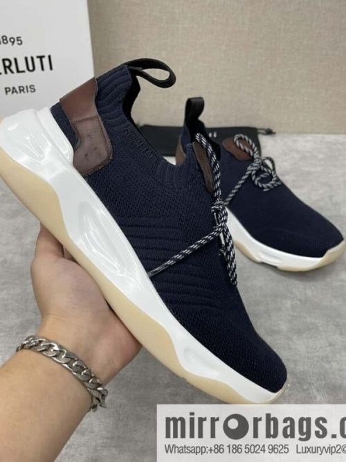 💋💍Berlut\'s new Shadow fly-knit sneakers