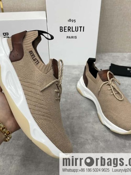 💋💍Berlut\'s new Shadow fly-knit sneakers