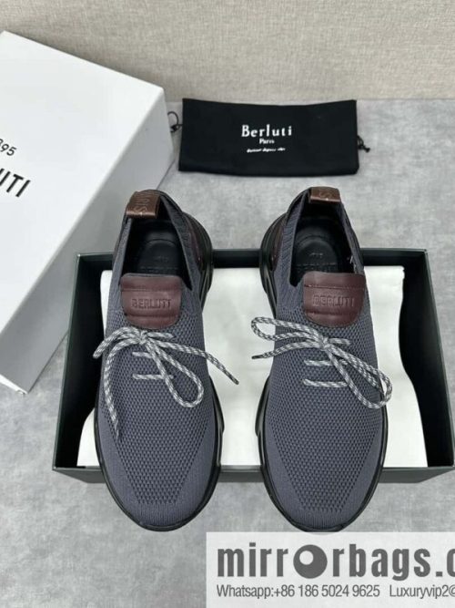 💋💍Berlut\'s new Shadow fly-knit sneakers