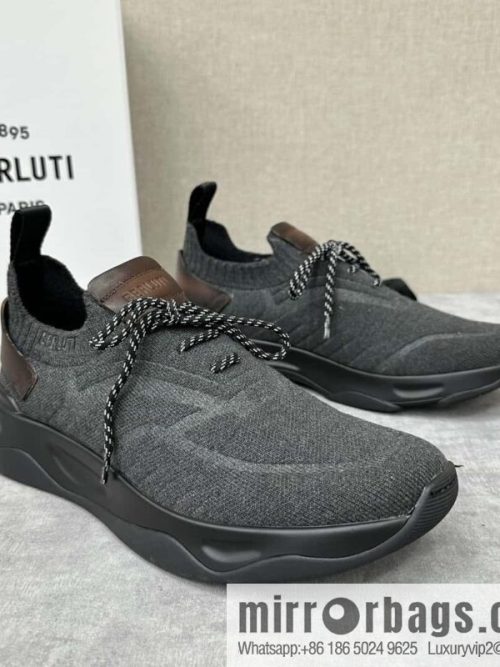 💋💍Berlut\'s new Shadow fly-knit sneakers