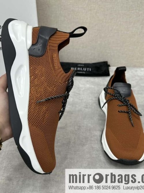 💋💍Berlut\'s new Shadow fly-knit sneakers
