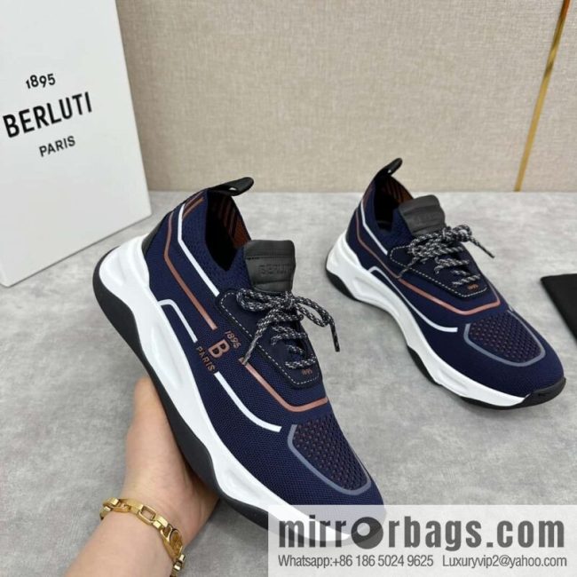 💋💍Berlut\'s new Shadow fly-knit sneakers