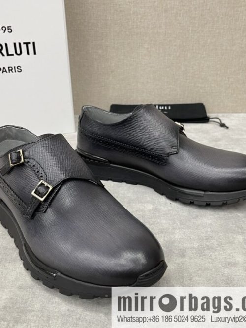Berlut Bruti, Upgraded Third Generation Private Model Outsole Fast Track Leather Sneakers