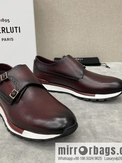 Berlut Bruti, Upgraded Third Generation Private Model Outsole Fast Track Leather Sneakers