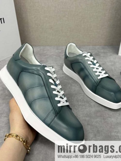 💋💍Berlut Bruti, geometric white shoes come Stellar casual shoes board shoes