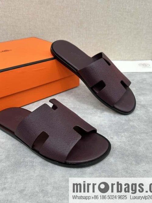 💋💍 H home, new slippers Hermès * Hermès-Shi, the latest classic Lzmir men\'s sandals