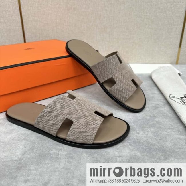 💋💍 H home, new slippers Hermès * Hermès-Shi, the latest classic Lzmir men\'s sandals