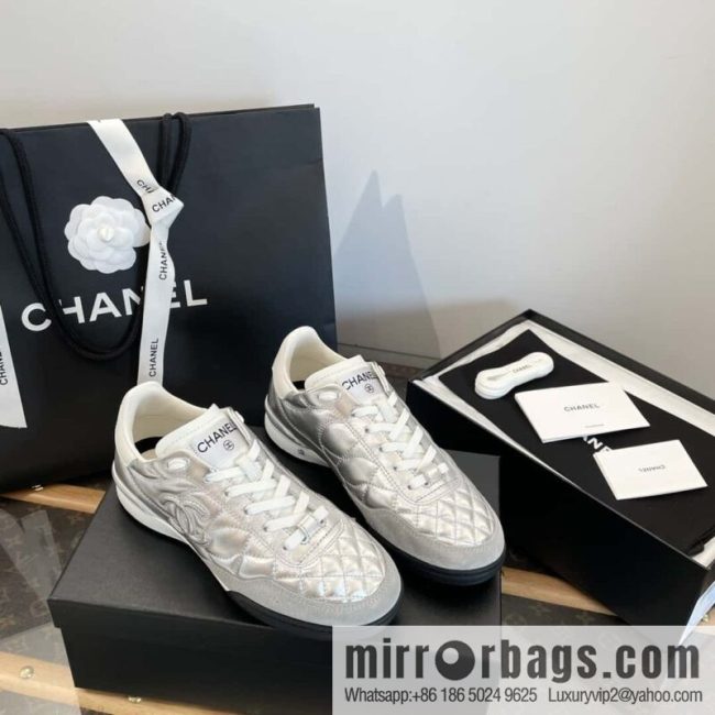 CHANEL Xiaoxiang Latest rhombus third generation, double C football shoes⚽