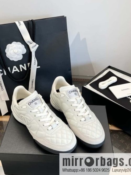 CHANEL Xiaoxiang Latest rhombus third generation, double C football shoes⚽