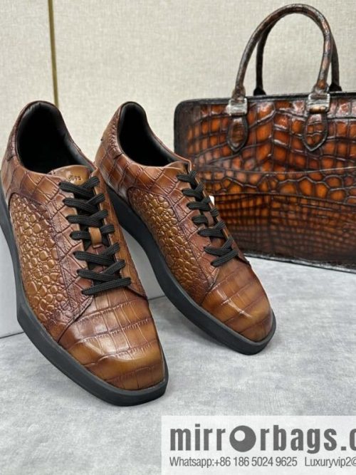 💋💍Berlut Bruti, Geometric Styling Board Shoes Strike Stellar Casual Shoes Sneakers