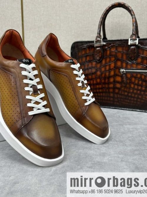 Berlut Bruti, Geometric Styling Board Shoes Strike Stellar Casual Shoes Sneakers