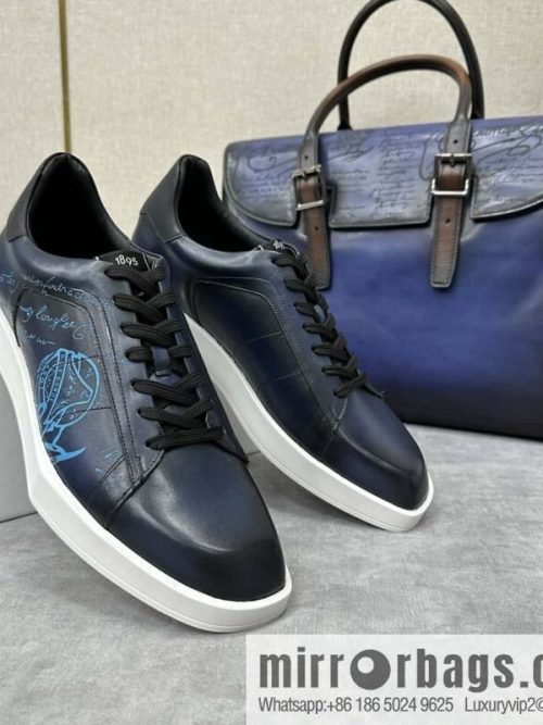 Berlut Bruti, Geometric Styling Board Shoes Strike Stellar Casual Shoes Sneakers