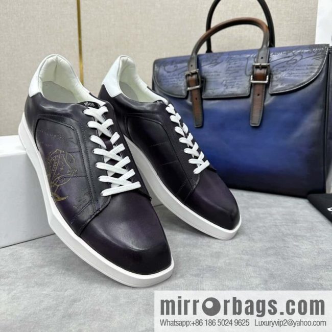 Berlut Bruti, Geometric Styling Board Shoes Strike Stellar Casual Shoes Sneakers