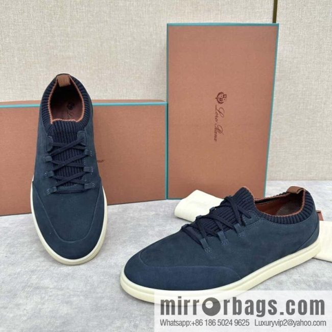 💋💍LP Home New Loro Pian Soho Walk Men\'s Sneakers