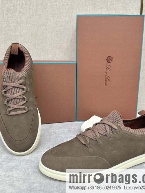 💋💍LP Home New Loro Pian Soho Walk Men\'s Sneakers