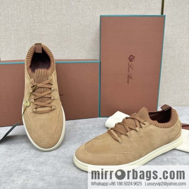 💋💍LP Home New Loro Pian Soho Walk Men\'s Sneakers