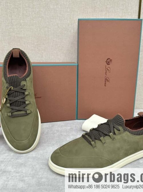 💋💍LP Home New Loro Pian Soho Walk Men\'s Sneakers