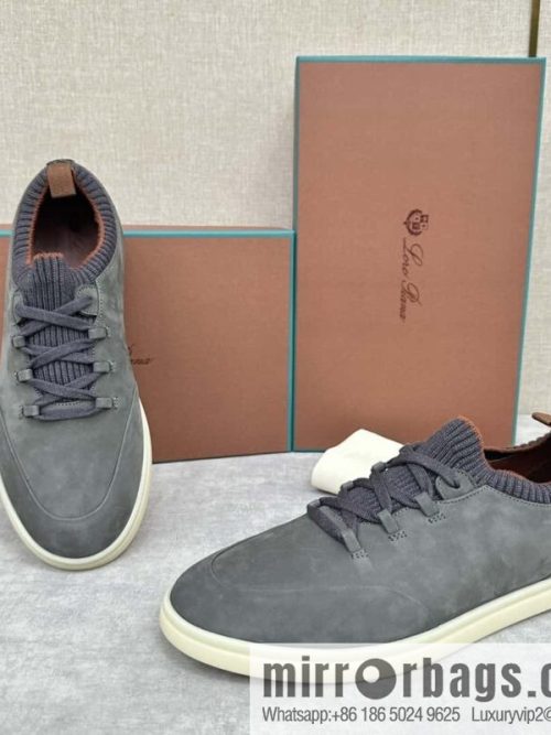 💋💍LP Home New Loro Pian Soho Walk Men\'s Sneakers