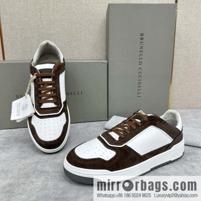 💋💍BC new products, casual board shoes, the first 🆕 Brunel * o Cucinell * splicing contrasting low-top sneakers