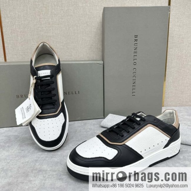 💋💍BC new products, casual board shoes, the first 🆕 Brunel * o Cucinell * splicing contrasting low-top sneakers