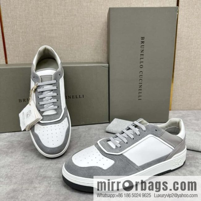 💋💍BC new products, casual board shoes, the first 🆕 Brunel * o Cucinell * splicing contrasting low-top sneakers