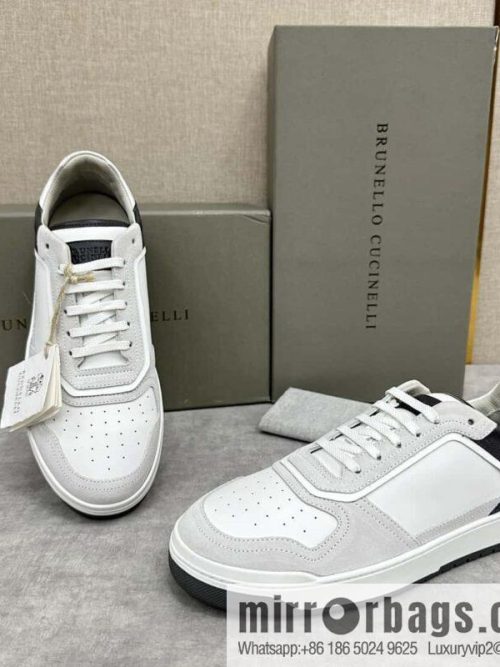 💋💍BC new products, casual board shoes, the first 🆕 Brunel * o Cucinell * splicing contrasting low-top sneakers