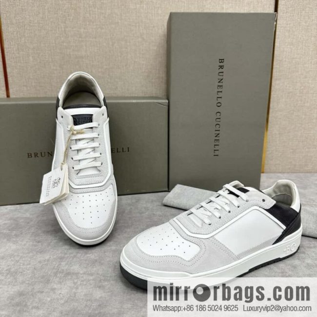 💋💍BC new products, casual board shoes, the first 🆕 Brunel * o Cucinell * splicing contrasting low-top sneakers
