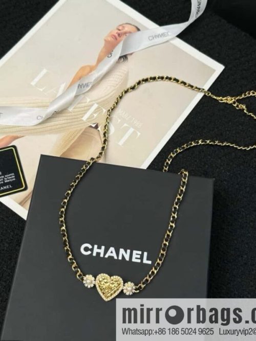❗️New ❗️ Chanel belt belt chain ☀️ new ☑️ Chanel double c gold diamond peach heart love belt belt chain ☀️