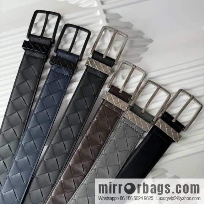 Bottega Veneta latest woven style belt 3.5CM