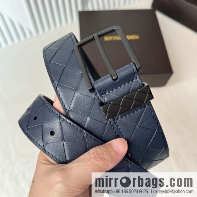 Bottega Veneta latest woven style belt 3.5CM - Image 4