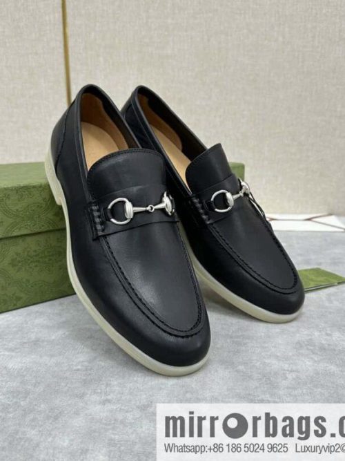 💋💍 G\'s new Gucc * Gu-Chi, horse buckle men\'s loafers, loafers