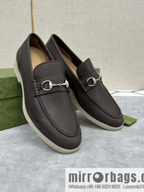 💋💍 G\'s new Gucc * Gu-Chi, horse buckle men\'s loafers, loafers