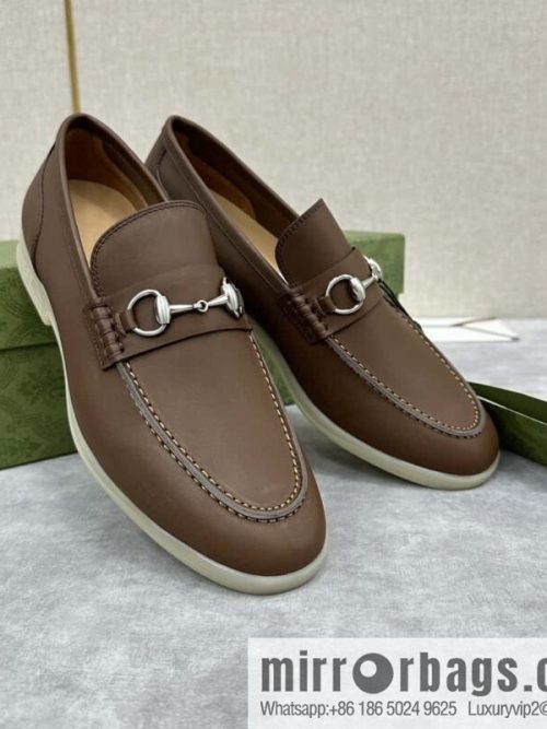 💋💍 G\'s new Gucc * Gu-Chi, horse buckle men\'s loafers, loafers
