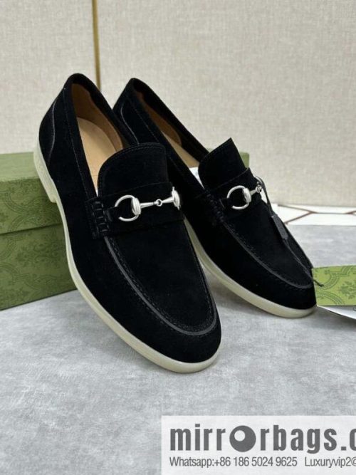 💋💍 G\'s new Gucc * Gu-Chi, horse buckle men\'s loafers, loafers